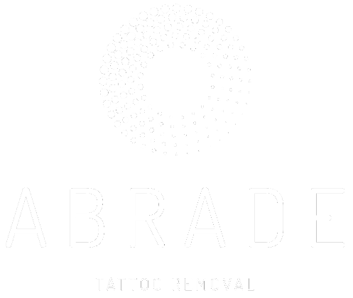 Abrade Laser Tattoo Removal Logo in White